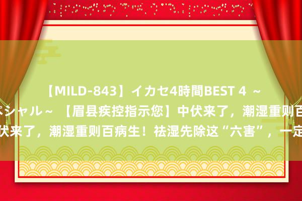 【MILD-843】イカセ4時間BEST 4 ～カリスマアイドル限定スペシャル～ 【眉县疾控指示您】中伏来了，潮湿重则百病生！祛湿先除这“六害”，一定要记取